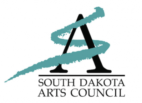 Teal and Black South Dakota Arts Council Logo